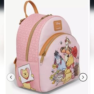 Loungefly Disney Winnie The Pooh Valentine's Day Mini Backpack